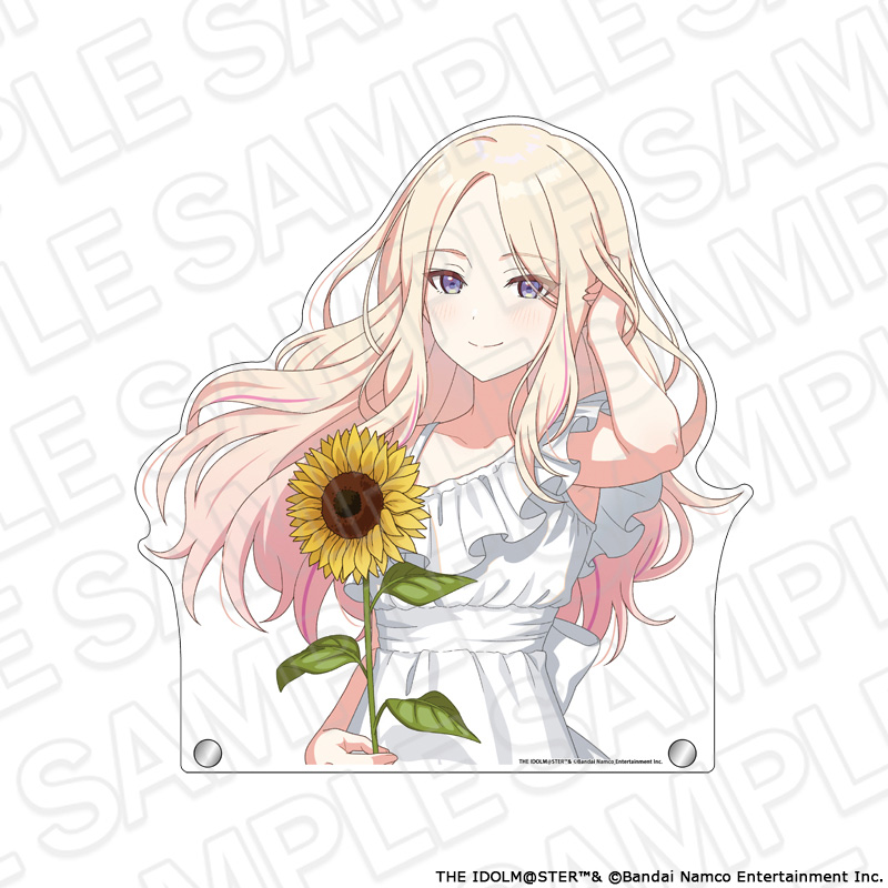 学園アイドルマスター_特大ダイカットアクリルボード 十王星南 sunflower ver.