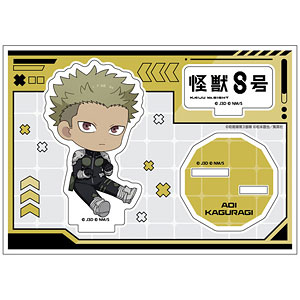 怪獣8号 ぺたん娘缶アクリルフィギュア 神楽木葵