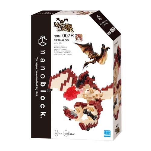 カワダ(Kawada) ナノブロック モンスターハンター リオレウス NBM-007R