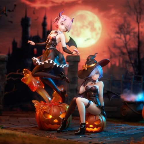 HiPlay Animester×KDcolle 『Re:ゼロから始める異世界生活』 ラム＆レム 2人セット 幻夜の魔法使いVer. 1/7 フィギュア 塗装済み 完成品 PVC&ABS製