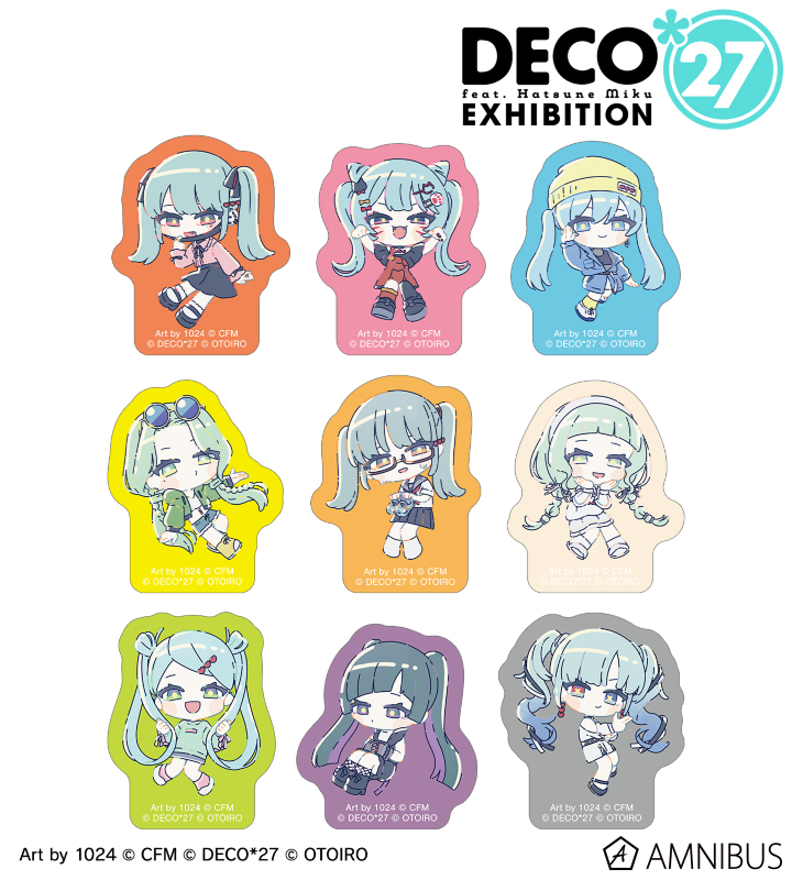 MANNEQUIN Art by 1024 トレーディングアクリルマスコット