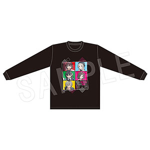 アニメ『ガールズバンドクライ』 長袖Tシャツ(L) ROUND1コラボver.