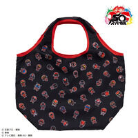 スーパー戦隊シリーズ　歴代レッド　デフォルメ　たためるトートバッグ