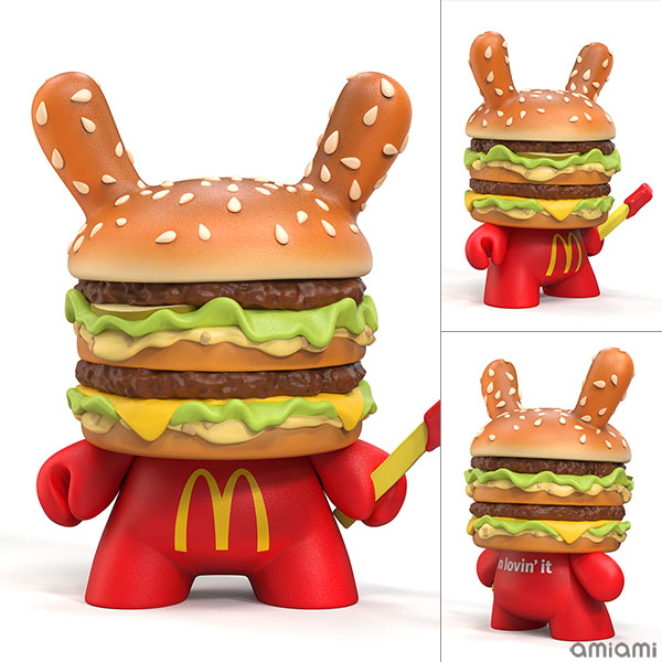 マクドナルド/ DUNNY ビッグマック 8インチ アートフィギュア[キッドロボット]【送料無料】