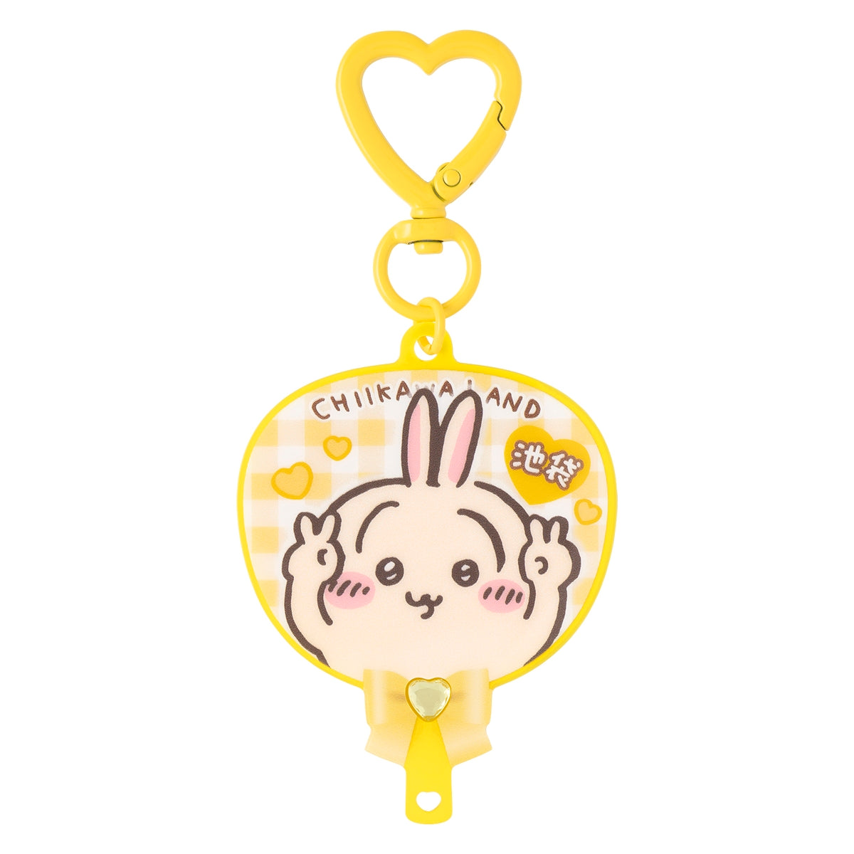 ちいかわ Go!IKEBUKURO うちわ型アクリルキーホルダー(うさぎ)