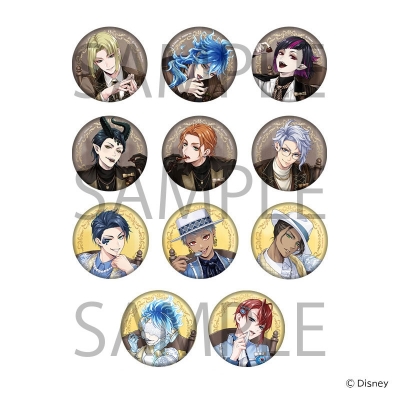 【グッズ-バッチ】ディズニー ツイステッドワンダーランド 缶バッジコレクション(ラ・ボンボニエールver.) ～Winter&Summer～