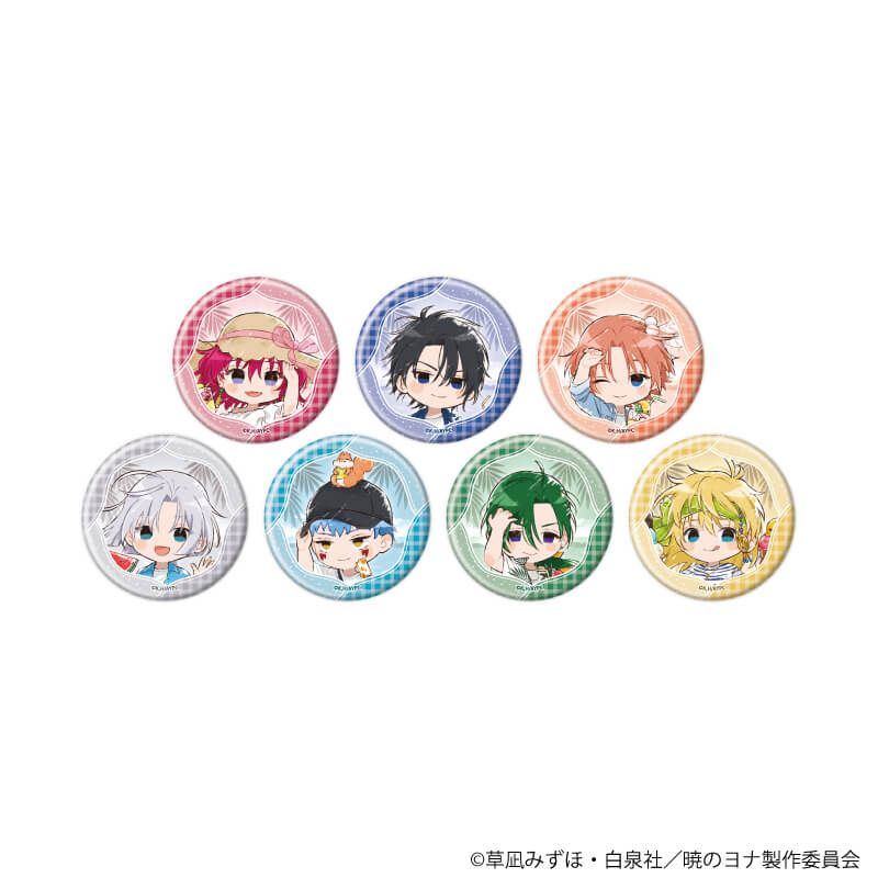 缶バッジ「暁のヨナ」43/トロピカルver. コンプリートセット(全7種)(グラフアートイラスト)