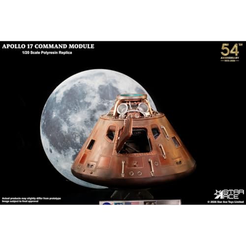 HiPlay STAR ACE Toys 1/20 アポロ17号 司令船 SA0161 塗装済み完成品フィギュア