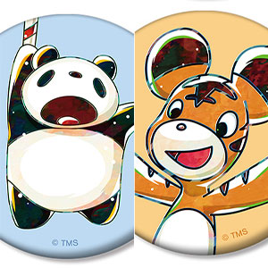 パンダコパンダ トレーディング Ani-Art マット缶バッジ 9個入りBOX