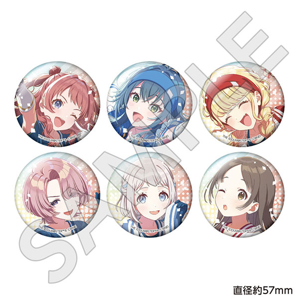 学園アイドルマスター トレーディングホログラム缶バッジ ’25がむしゃらに行こう! /A 6個入りBOX