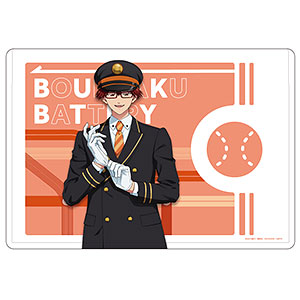 キャラクリアケース「TVアニメ『忘却バッテリー』」 12/千早瞬平 駅員風ver.(描き下ろしイラスト)