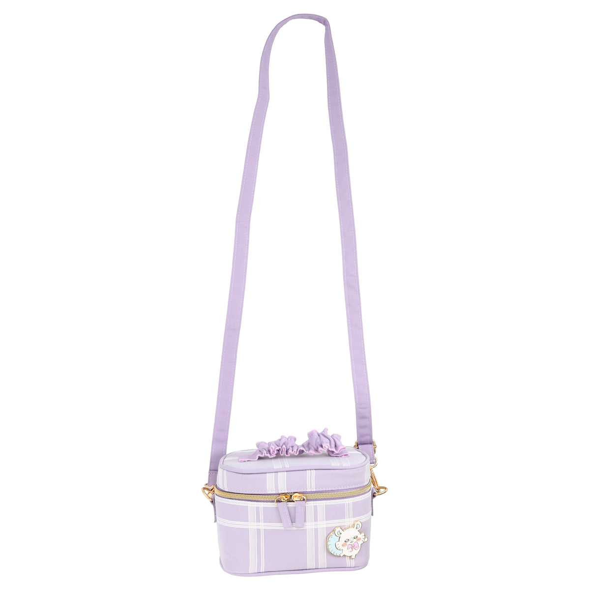 ちいかわ バニティポーチ(チェック・モモンガ)