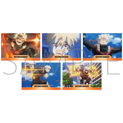 【グッズ-ブロマイド】僕のヒーローアカデミア ブロマイドセット／FINAL SEASON　5枚入り　爆豪 勝己