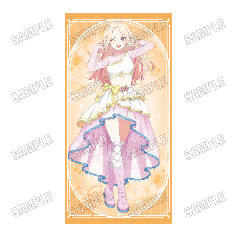 「学園アイドルマスター」 描き下ろし等身大タペストリー[サクライロver.](10)十王星南