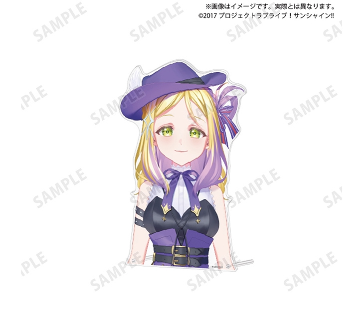 ラブライブ！サンシャイン!! 浦の星女学院購買部 バストアップアクリルスタンド 小原鞠莉