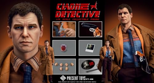 [Tbmodel] PRESENT TOYS 1/6 フィギュア用 Clone Detective 兵士 素体 ヘッド 服セット アクセサリー ボディー アクションフィギュア PT-sp89