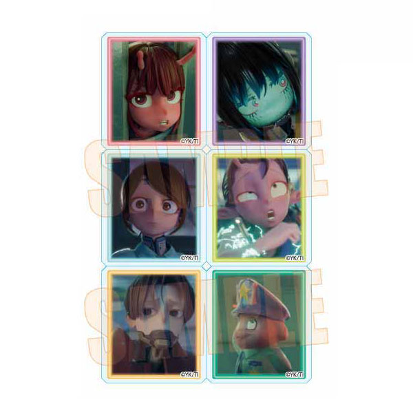 アニメ『銀河特急 ミルキー☆サブウェイ 各駅停車劇場行き』 アクリルデコシール A[ベルハウス]《０８月予約》