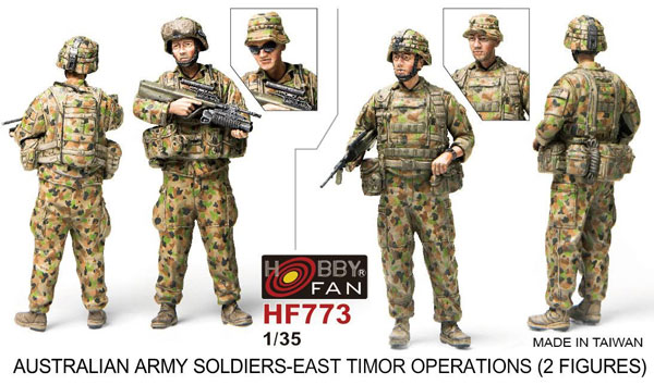 1/35 オーストラリア陸軍兵士 東ティモール作戦 フィギュア2体セット(レジン製)