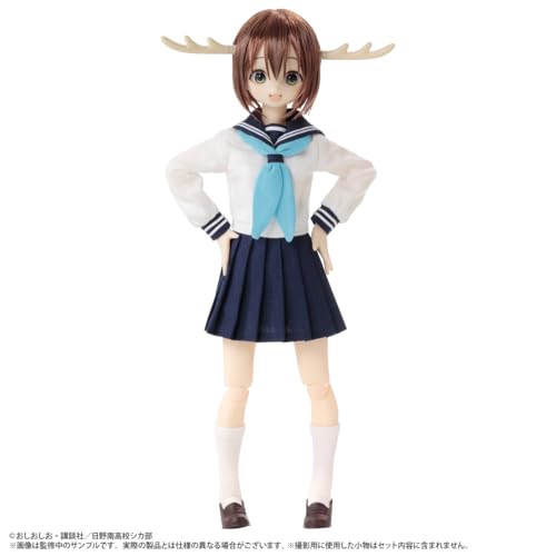 アゾンインターナショナル ピュアニーモキャラクターシリーズ No.162 TVアニメ「しかのこのこのここしたんたん」 鹿乃子のこ 1/6スケール 約240mm 塗装済み可動ドール