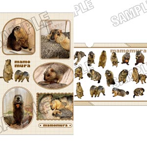 マーモットカフェ「マーモット村」 クリアファイルセット