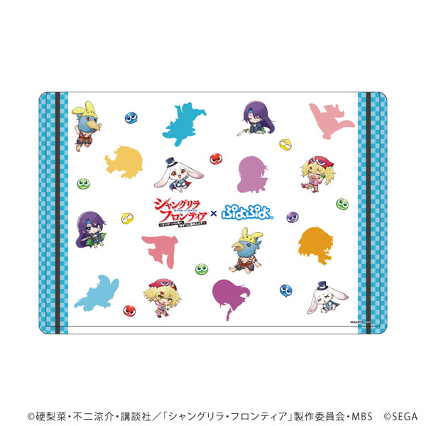 キャラクリアケース「TVアニメ『シャングリラ・フロンティア』×『ぷよぷよ』」01/集合デザイン(ミニキャライラスト)