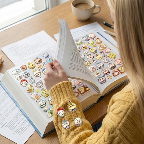YAYAMIYA 3dシール 立体シール ぷくぷくぷっくり かわいい 立体 おしゃれ デコシール ごほうび 子供 貼り付け可能 贈り物 手帳 携帯 女の子 DIY用 手帳用 水筒・スマホケース・アルバム飾り用 貼り付け可能 (FDSD-JYKW)