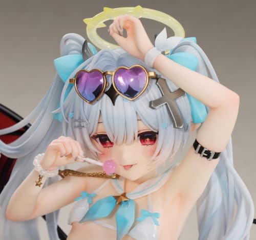 chihiro氏オリジナル『銀髪ちゃん ～ぷかぷかサマー～』1/6スケール PVC&ABS製 塗装済み完成品フィギュア
