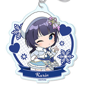 ラブライブ！虹ヶ咲学園スクールアイドル同好会 ぷちちょこアクリルキーホルダー 朝香果林 ウィンター衣装ver.
