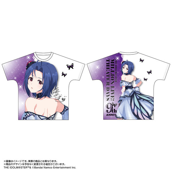 【限定販売】アイドルマスター ミリオンライブ！ 両面フルカラーTシャツ 三浦あずさ モルフォ・パレシア ver.[あみあみ]《１１月予約》