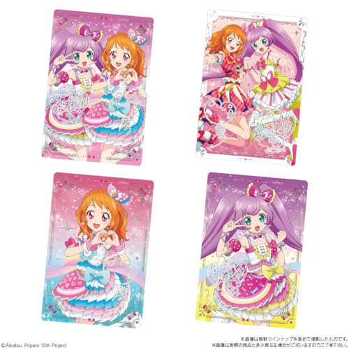 バンダイ(BANDAI) アイカツ！×プリパラ THE MOVIE -出会いのキセキ！- ウエハース ウエハース（焼菓子） 食玩 【BOX販売/20個セット】