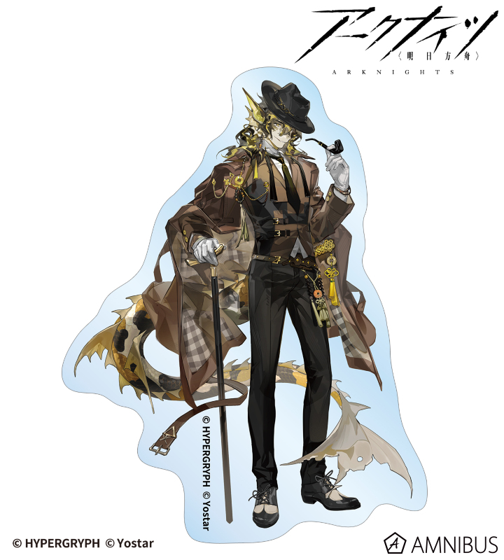 リー 探偵ver. ダイカットステッカー