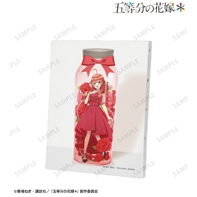 【グッズ-ボード】五等分の花嫁＊ 描き下ろし 中野五月 ハーバリウムver. F0号キャンバスボード【再販】