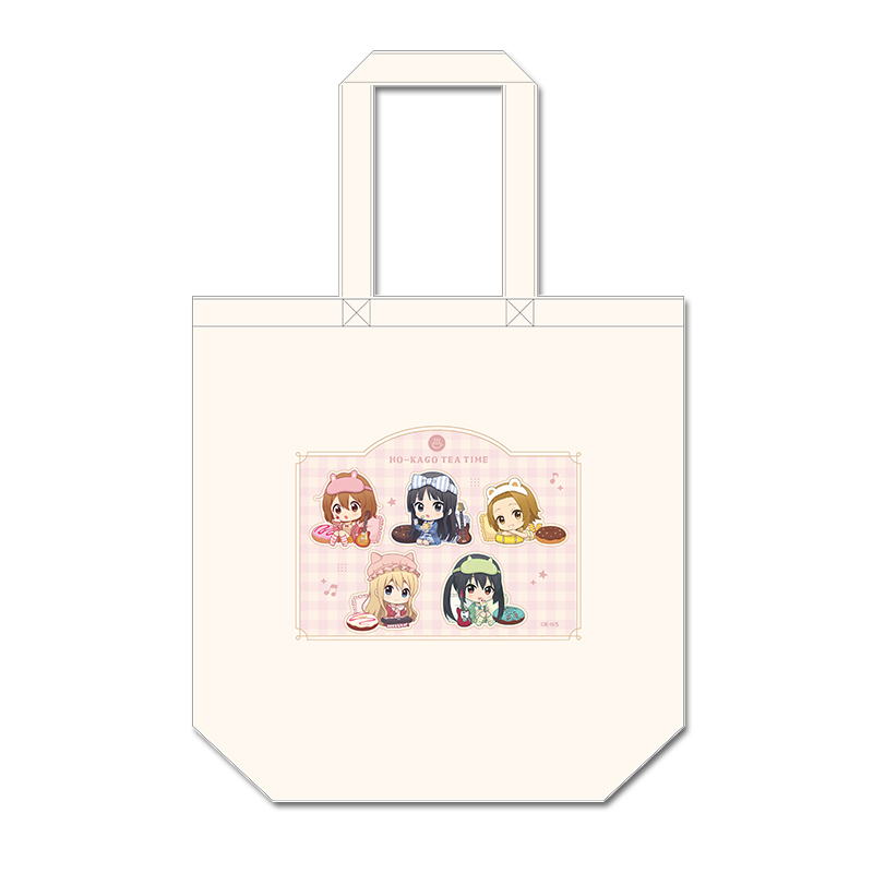 けいおん！_ぷちちょこキャンバストートバッグ パジャマver.