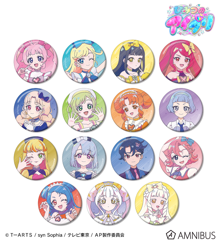 トレーディング Ani-Art clear label 缶バッジ