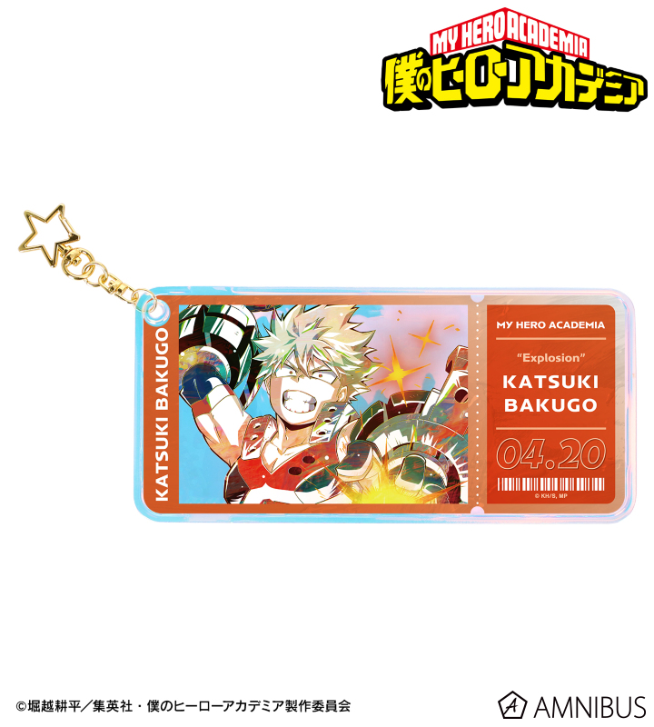 爆豪勝己 Ani-Art 第8弾 オーロラチケットホルダー