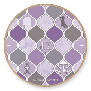 TVアニメ「魔法少女まどか☆マギカ」 暁美ほむら イニシャルモチーフ柄 ウッドコースター