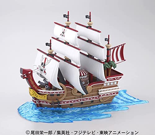 BANDAI SPIRITS(バンダイ スピリッツ) ワンピース 偉大なる船(グランドシップ)コレクション レッド・フォース号 (From TV animation ONE PIECE) 色分け済みプラモデル