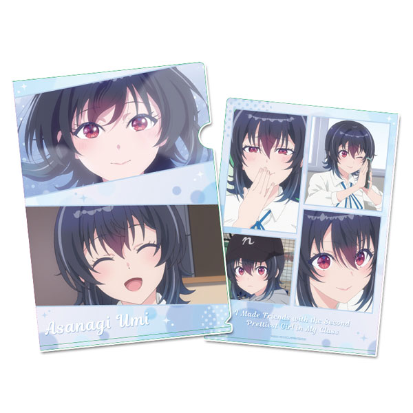 TVアニメ「クラスで2番目に可愛い女の子と友だちになった」 クリアファイル