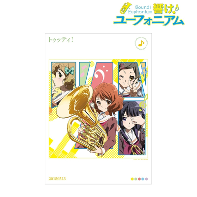 【グッズ-ポスター】「響け！ユーフォニアム」シリーズ トゥッティ！ A3マット加工ポスター【再販】