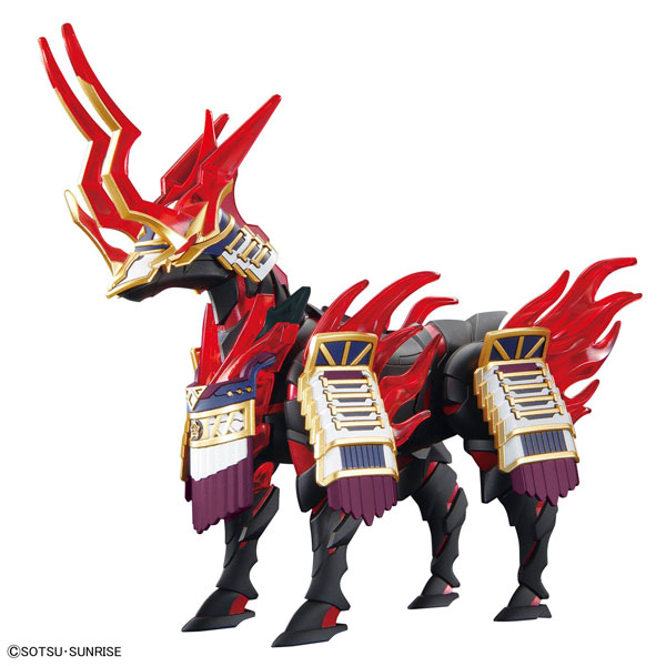 BANDAI SPIRITS(バンダイ スピリッツ) SDW HEROES 信長専用軍馬 色分け済みプラモデル