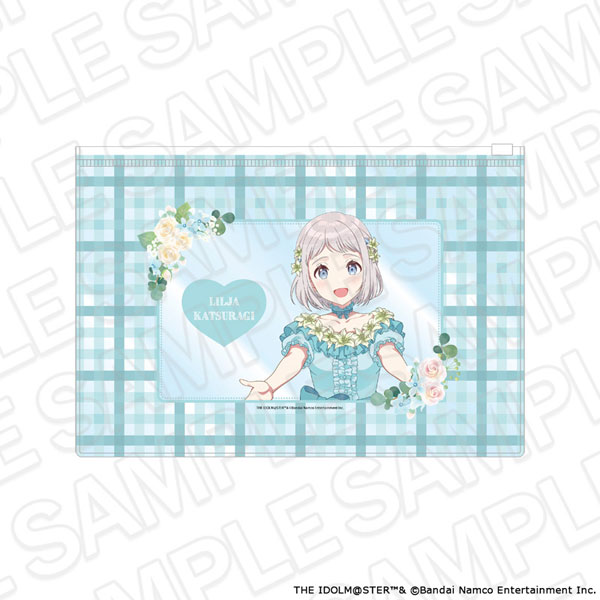学園アイドルマスター クリアポーチ 葛城リーリヤ floral dress ver.[コンテンツシード]《０９月予約》