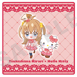 ちゃおヒロインズ×サンリオキャラクターズ ミニタオル 月島きらり×ハローキティ