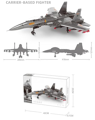 Wapik 1/72 スケール マスターピース 大型サイズ 飛行機 プラモデル ABS製 183～605 ピース 組み立て 積み木 セット 11種類 戦闘機 ヘリコプター ジェット旅客機 回転翼機 繊細な リアル 本格的な 塗装済み ミリタリーモデル 全年齢対象 ブロック 立体パズル 創造力 構成力 脳力開発 知育玩具 誕生日 クリスマス プレゼント (艦上戦闘機 （285ピース）)