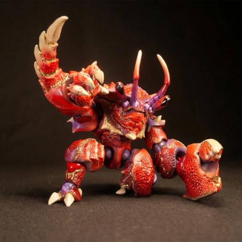 HiPlay 武士工房 1/12 ポーヤン湖水怪 タイダルバグ WWS-B-02 レッド 可動フィギュア 塗装済み 完成品