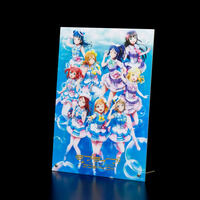 ラブライブ!サンシャイン!! 浦の星女学院購買部「君のこころは輝いてるかい?」箔押しA4アクリルパネル【二次受注】