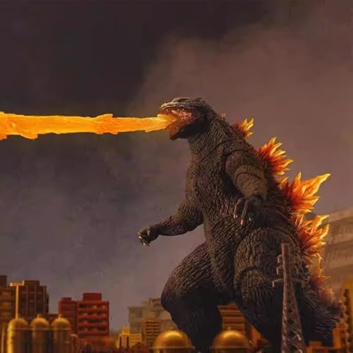 SYXLCYGJ HIYATOYS Exquisite Basicクシリーズ ゴジラVSコング2 パーソナライズ 2000 放射熱線 ゴジ 可動式ドールモデル EBG0398