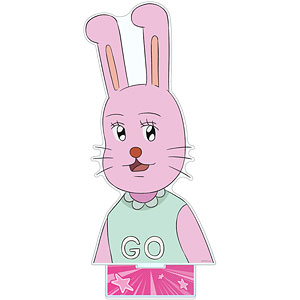 [ギャグマンガ日和GO]特大アクリルスタンド(うさみちゃん)