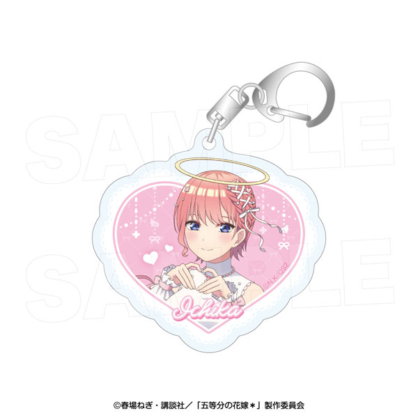 五等分の花嫁* アクリルキーホルダー(エンジェルリボン) 中野一花