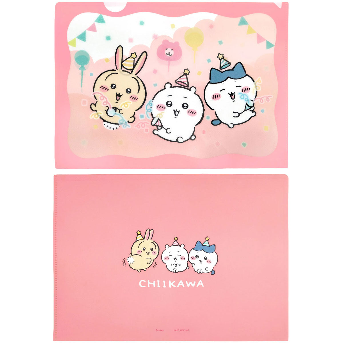 ちいかわ レンチキュラーシングルクリアファイル(おめでとう)