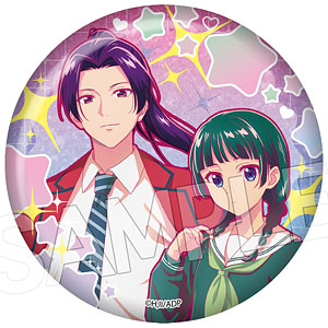 薬屋のひとりごと ビビッドライン キラキラ缶バッジ 猫猫＆壬氏